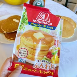 森永松饼粉做出哆啦a梦的最爱😋MORINAGA pancake mix